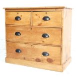 ANTIQUE VICTORIAN 19TH CENTURY COTTAGE CHEST OF DRAWERS
