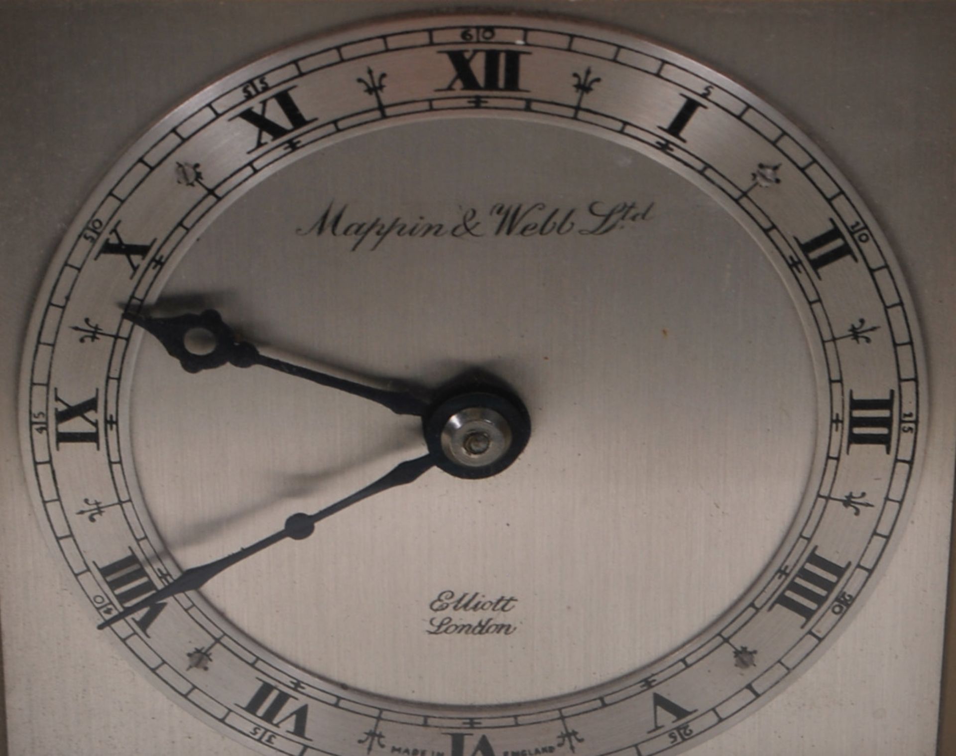 MAPPIN & WEBB LONDON ELLIOTT MANTEL CLOCK - Bild 2 aus 6