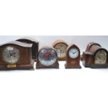 ART DECO MANTEL CLOCK ALONG WITH OTHER 1920'S EXAMPLES