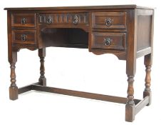 ANTIQUE STYLE OLD CHARM OAK WRITING DESK