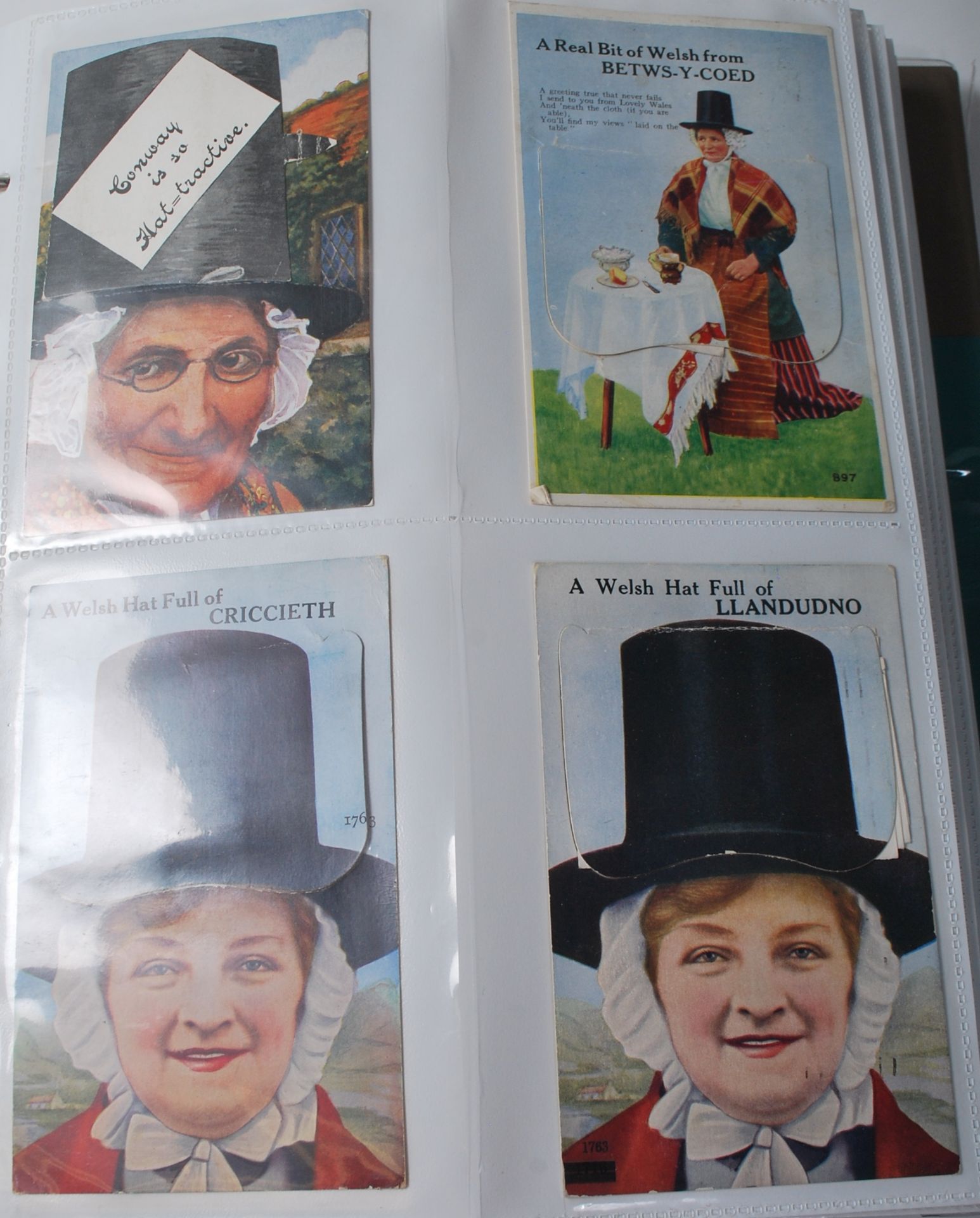 COLLECTION OF NOVELTY POSTCARDS - UK LOCATIONS - Bild 3 aus 7