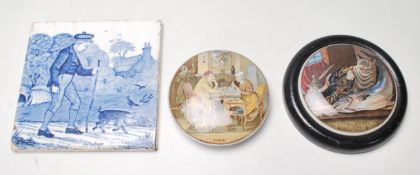 ANTIQUE CERAMIC PRATTWARE AND WEDGWOOD ITEMS