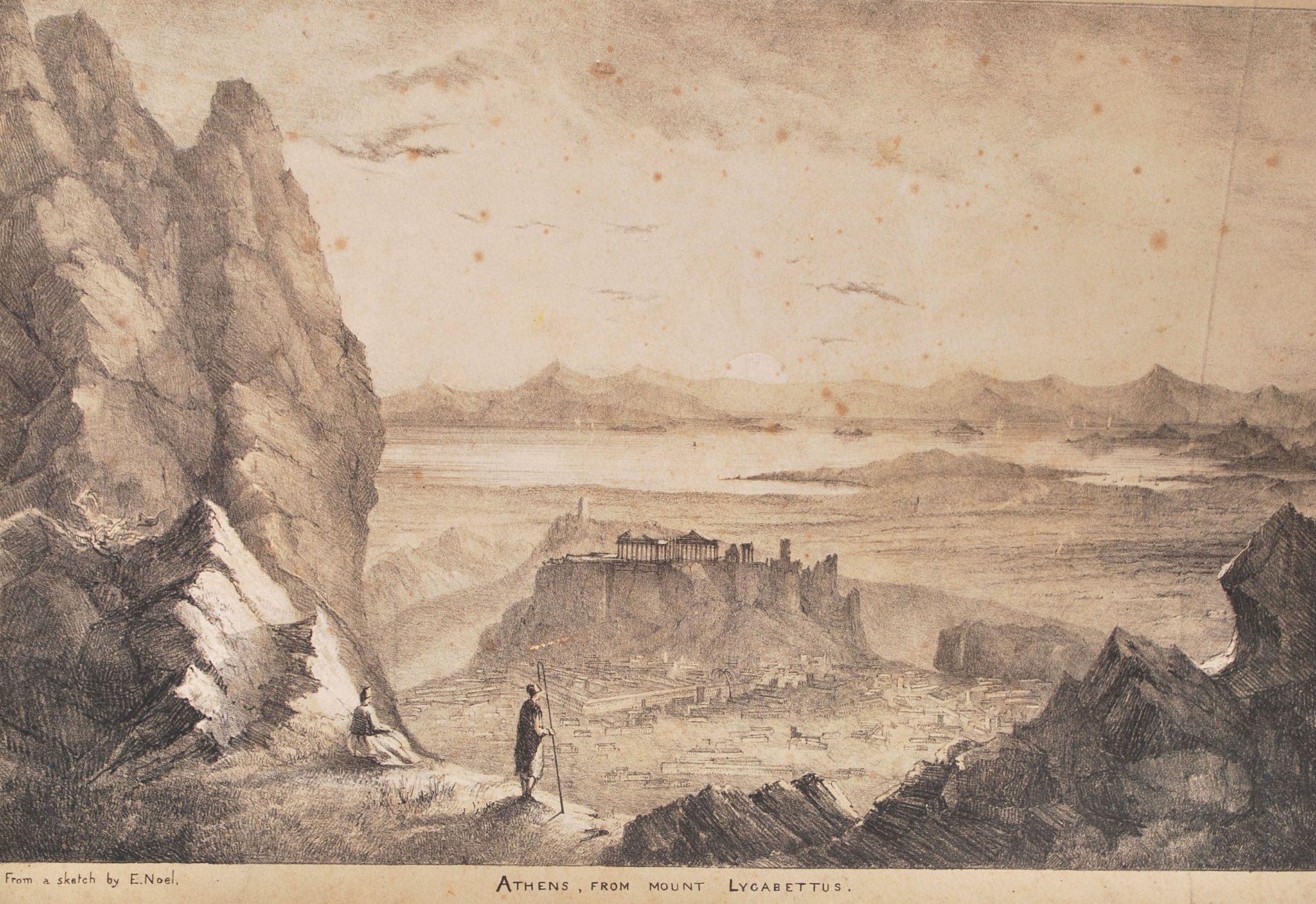 COLLECTION OF VICTORIAN PRINTS OF GREECE AND BRISTOL - Image 2 of 9