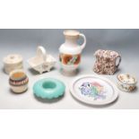 ASSORTED COLLECTION OF EARLY 20TH CENTURY CERAMIC ITEMS