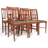 8 ANTIQUE REGENCY STYLE MAHOGANY DINING CHAIRS
