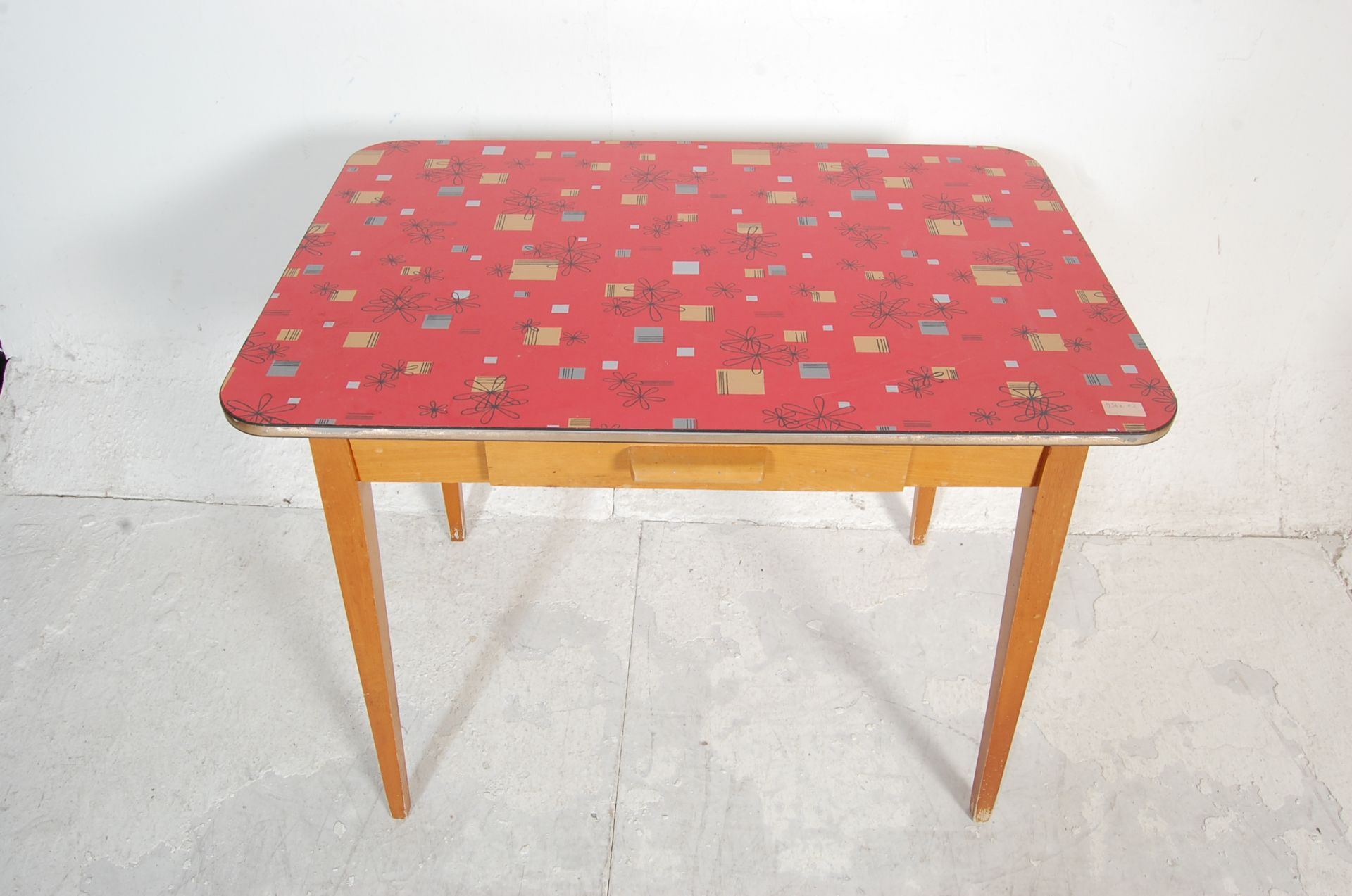 RETRO MID CENTURY FORMICA TABLE AND CHAIRS - Bild 3 aus 7