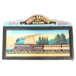 REPRODUCTION NORTH EASTERN RAILWAY HAND PAINTED SIGN