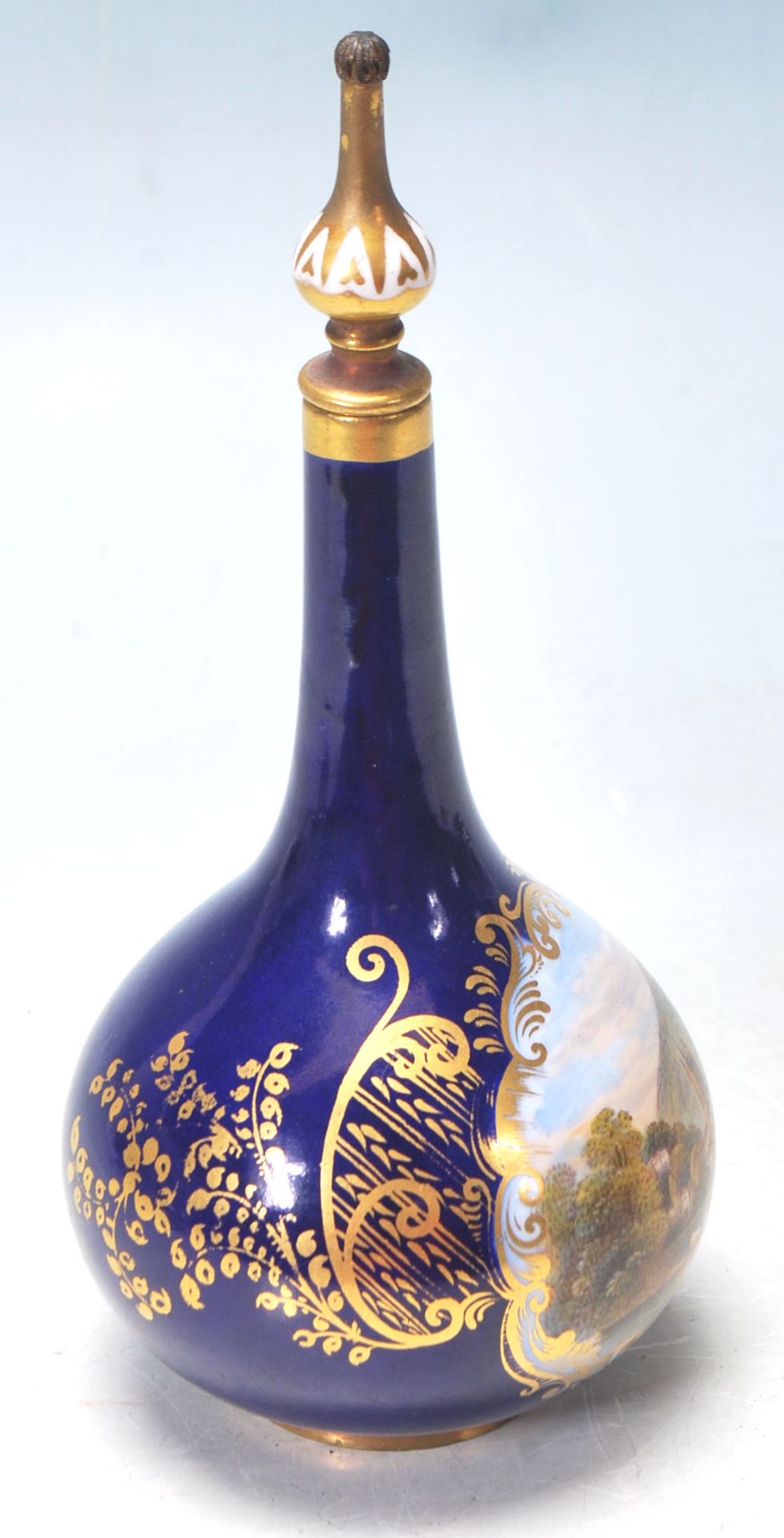 EARLY 19TH CENTURY VICTORIAN CHAMBERLAINS WORCESTER BOTTLE - Bild 2 aus 8