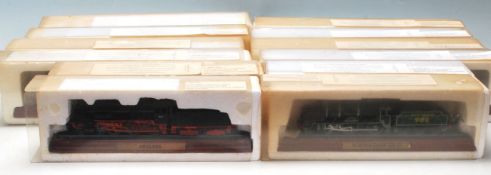 COLLECTION OF 12 BOXED MODEL TRAINS - DUCHESS - KING CLASS