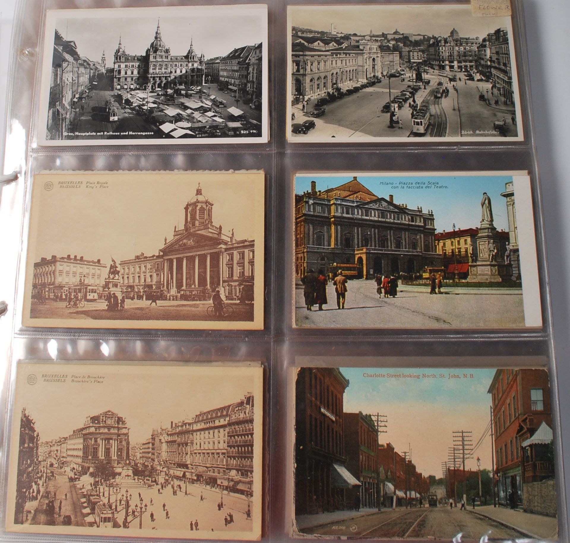 POSTCARDS - TRAMS ON STREETS - LARGE COLLECTION - Bild 2 aus 7