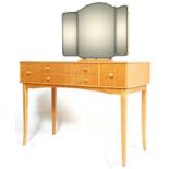 BURR MAPLE WARING & GILLOWS DRESSING TABLE