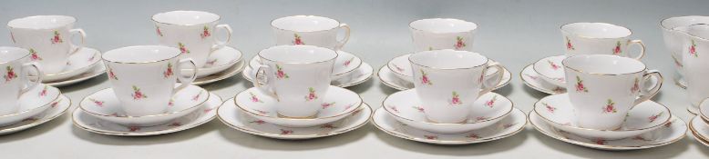 TOYAL STAFFORD FINE BONE CHINA TEA SETS IN ORIGINAL PRESENTATION BOXES