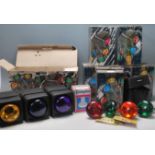 RETRO 1970'S STEEPLETONE BOXED DISCOTHEQUE LIGHTS LAMPS