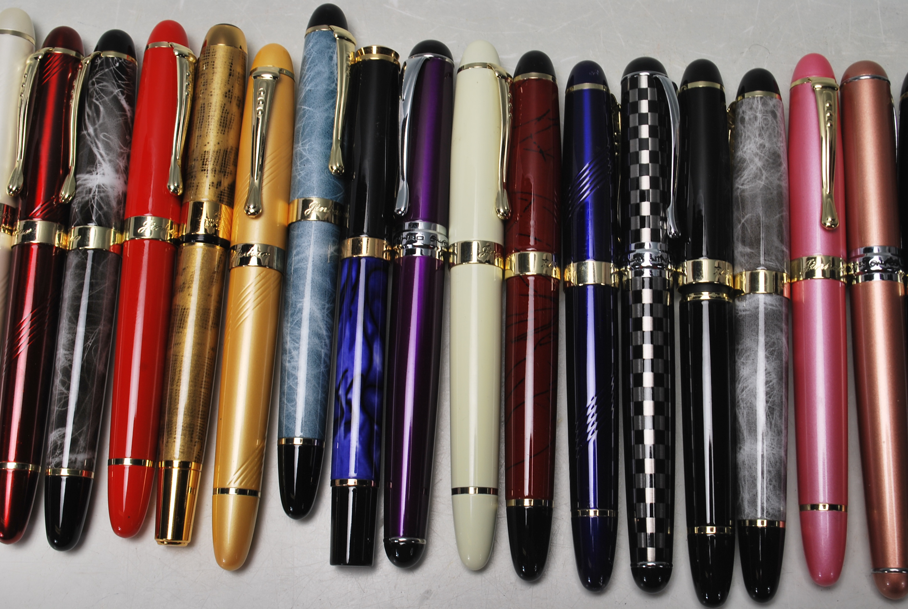 21 CHINESE JINHAO FOUNTAIN PENS - Image 3 of 9