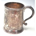 LONDON SILVER 1926 HALLMARKED TANKARD HARRIS LTD