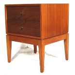 RETRO 20TH CENTURY UNIFLEX TEAK WOOD BEDSIDE CABINET