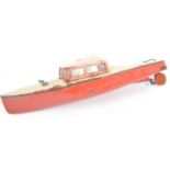 ORIGINAL VINTAGE HORNBY SPEEDBOAT VENTURE CLOCKWOR