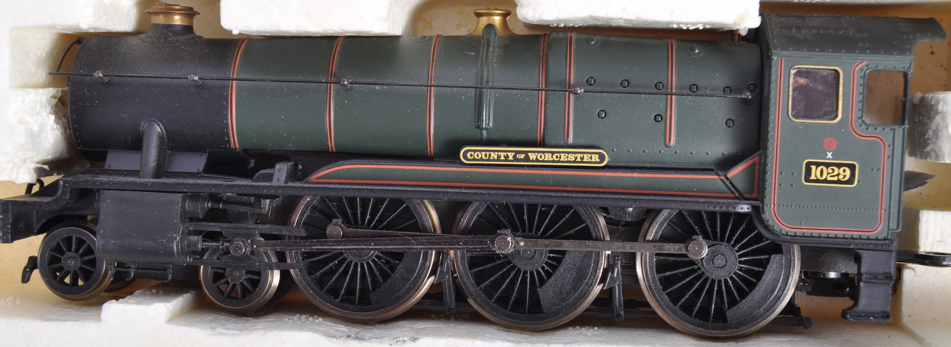 HORNBY 00 GAUGE R2085 ' COUNTY OF WORCESTER ' TRAIN SET LOCO - Image 3 of 4