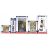 COLLECTION OF X5 BACHMANN ' SCENECRAFT ' 00 GAUGE MODEL BUILDINGS