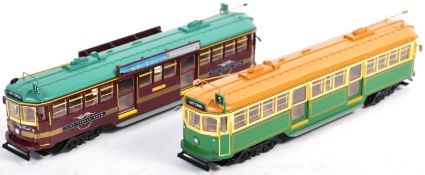 TWO AUSTRALIAN COOEE CONCEPTS MODEL TRAMS