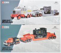 CORGI CLASSICS HEAVY HAULAGE BOXED DIECAST MODEL SETS