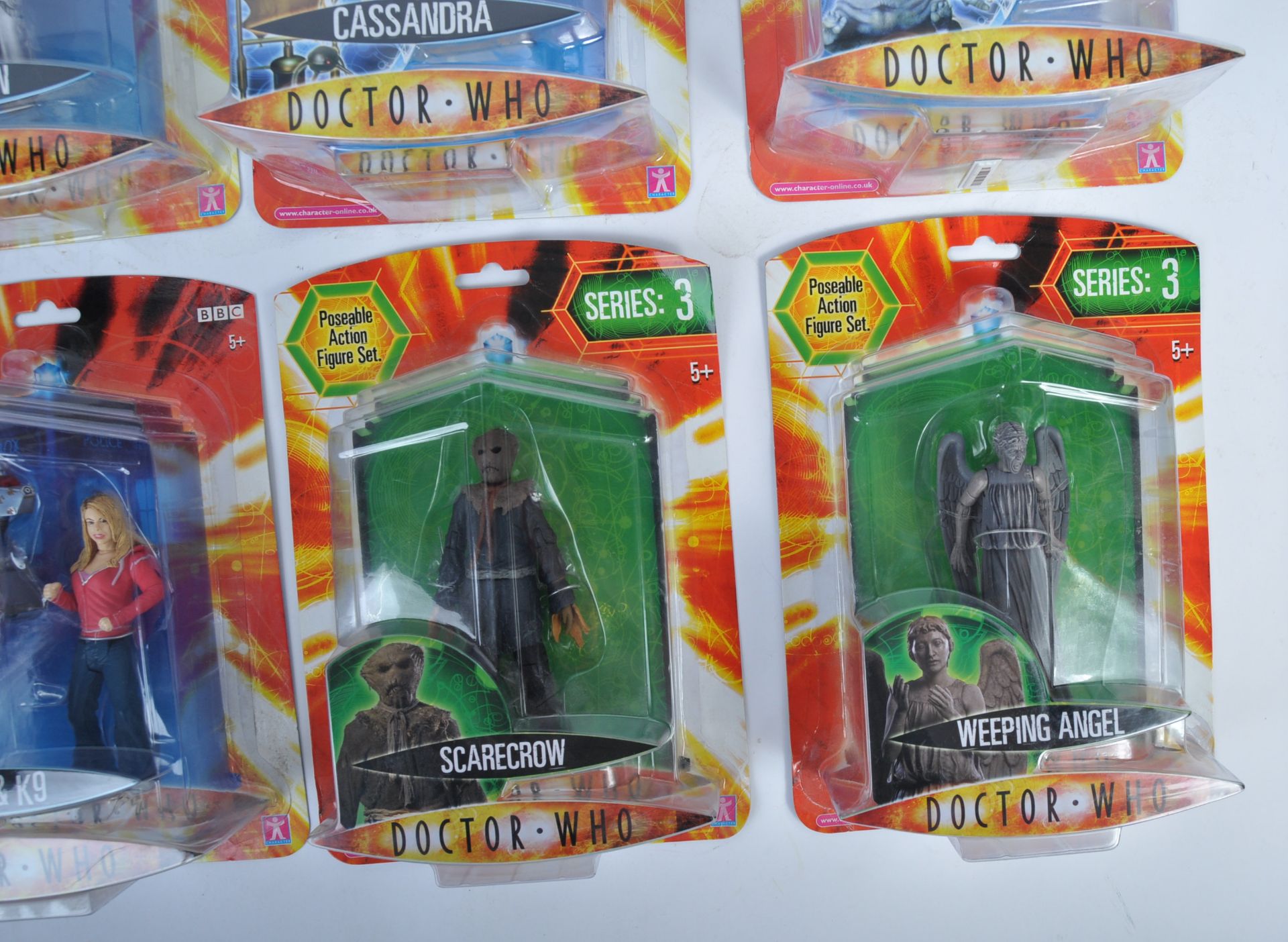 COLLECTION OF DOCTOR WHO CARDED ACTION FIGURES - Bild 4 aus 5