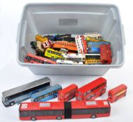 LARGE COLLECTION OF ASSORTED DIECAST MODEL BUSES