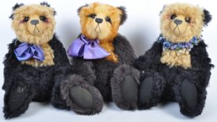 COLLECTION OF X3 COTSWOLD BEAR CO TEDDY BEARS