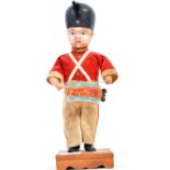 ORIGINAL JAPANESE CELLULOID WIND UP DRUMMER TOY