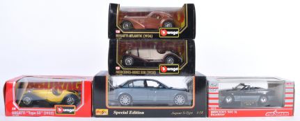 COLLECTION OF X5 ASSORTED SCALE MODEL DIECAST CARS