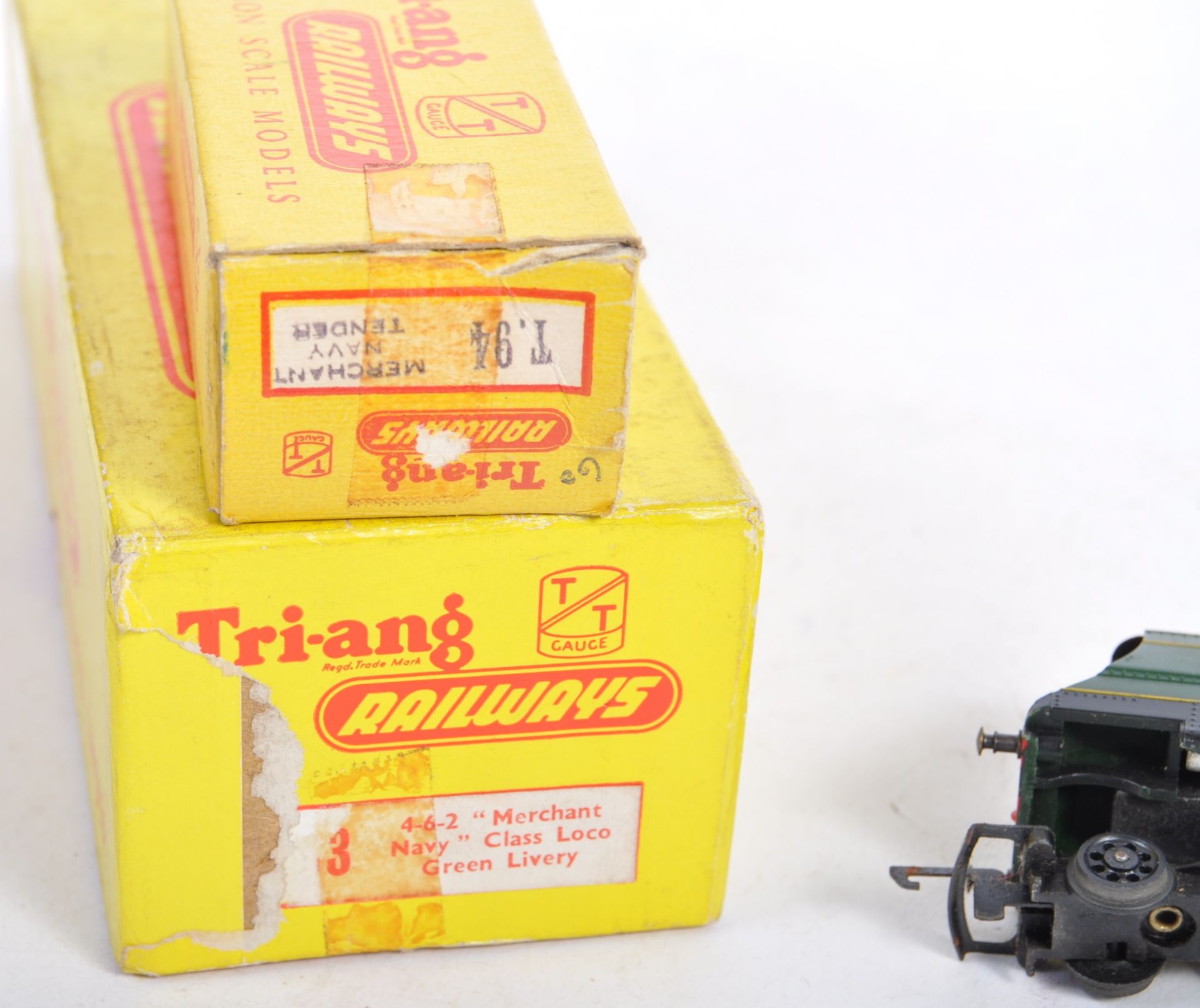 VINTAGE TRIANG RAILWAYS TT GAUGE MERCHANT CLASS LOCOMOTIVE - Bild 4 aus 4