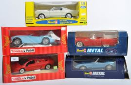 COLLECTION OF 1/18 SCALE BOXED DIECAST MODEL CARS