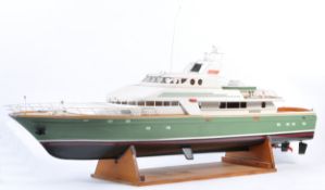 VINTAGE LARGE SCALE RADIO CONTROLLED MODEL BOAT