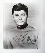 STAR TREK AUTOGRAPH COLLECTION - DEFOREST KELLEY (BONES)