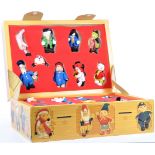 ORIGINAL MCDONALDS 2001 LIMITED EDITION TV FAVOURITES CASE AND EIGHTEEN FIGURES