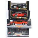 COLLECTION OF 1/18 SCALE BOXED DIECAST MODELS