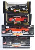 COLLECTION OF 1/18 SCALE BOXED DIECAST MODELS