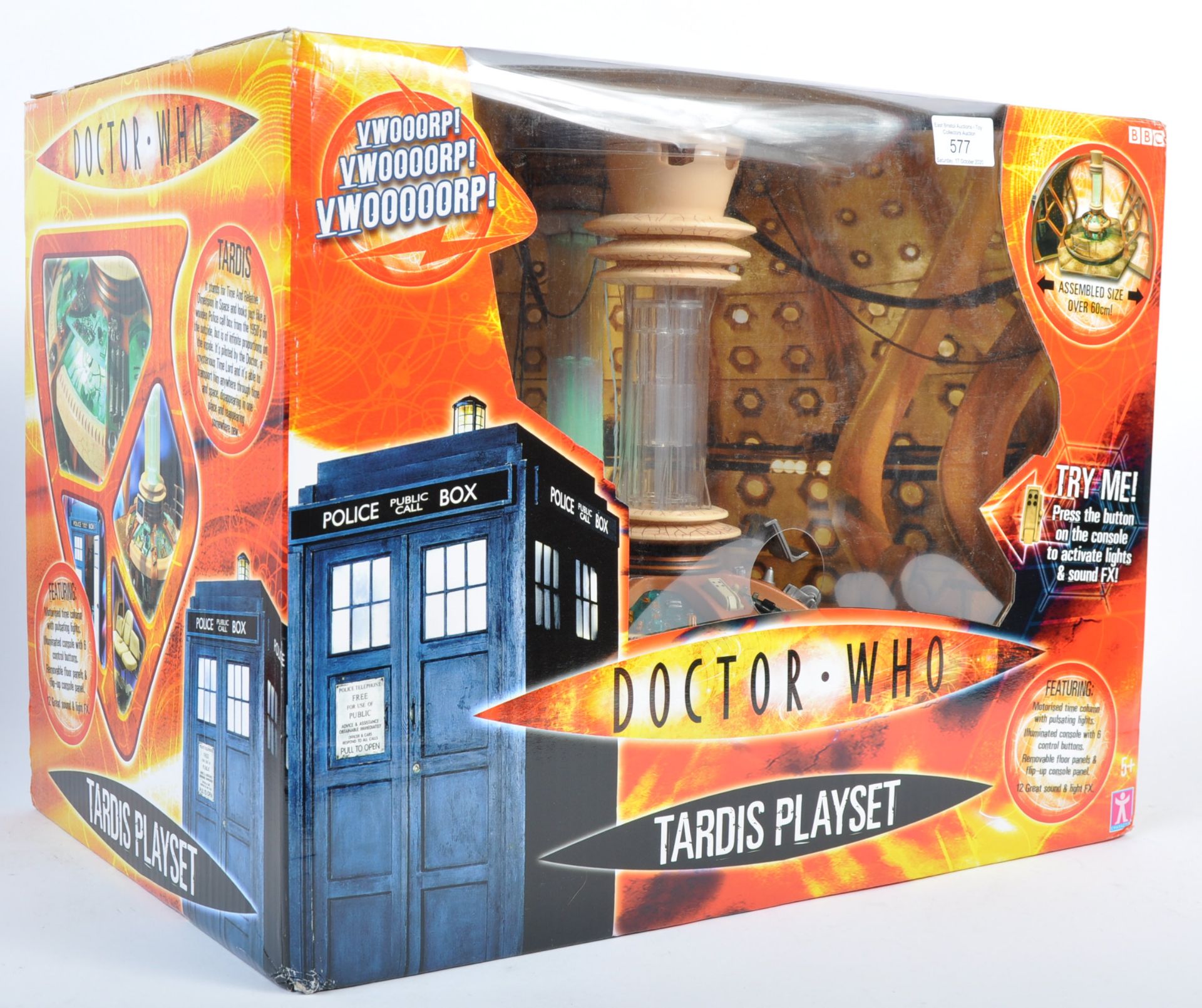 DOCTOR WHO CHARACTER OPTIONS TARDIS PLAYSET SEALED - Bild 3 aus 5