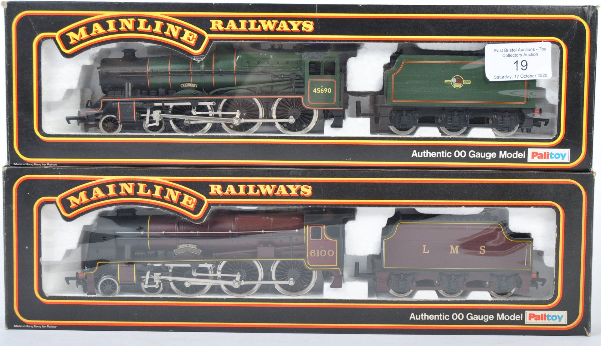 TWO ORIGINAL PALITOY MAINLINE 00 GAUGE LOCOMOTIVES