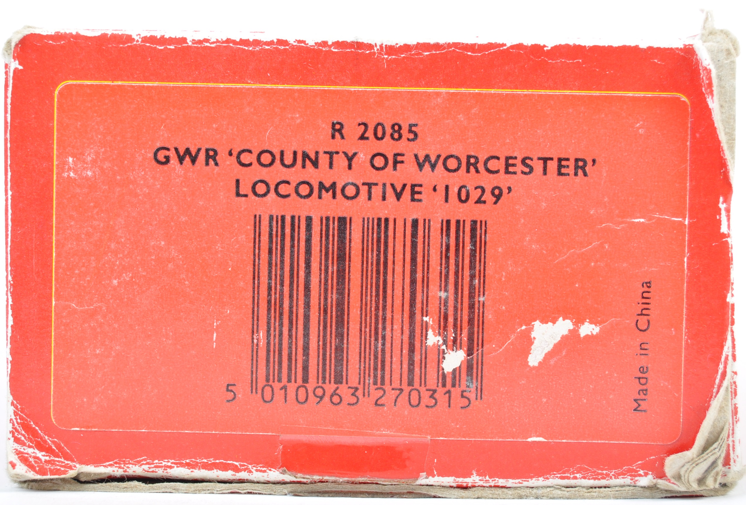 HORNBY 00 GAUGE R2085 ' COUNTY OF WORCESTER ' TRAIN SET LOCO - Image 4 of 4