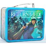 RARE VINTAGE STAR WARS RETURN OF THE JEDI THERMOS LUNCHBOX