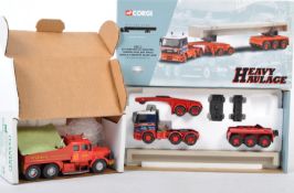 CORGI 1/50 HEAVY HAULAGE DIECAST MODELS