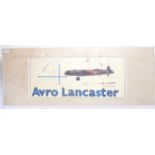 IMPRESSIVE LARGE SCALE AEROTECH LANCASTER BOMBER KIT