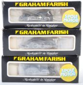 COLLECTION OF GRAHAM FARISH N GAUGE MOTORISED CHASSIS BOXED