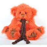 ORIGINAL CHARLIE BEARS SOFT TOY TEDDY BEAR ' SATSUMA '