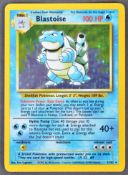 BASE SET 2/102 BLASTOISE SHINY POKEMON CARD