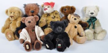 COLLECTION OF X8 LIMITED EDITION DEANS RAG BOOK BEARS