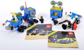 VINTAGE LEGO SETS - LEGO SPACE 6927 AND 6928 WITH INSTRUCTIONS