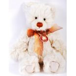 ORIGINAL CHARLIE BEAR ' SARAH ' WHITE TEDDY BEAR