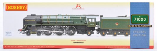 HORNBY 00 GAUGE R3191 ' DUKE OF GLOUCESTER ' TRAIN SET LOCO